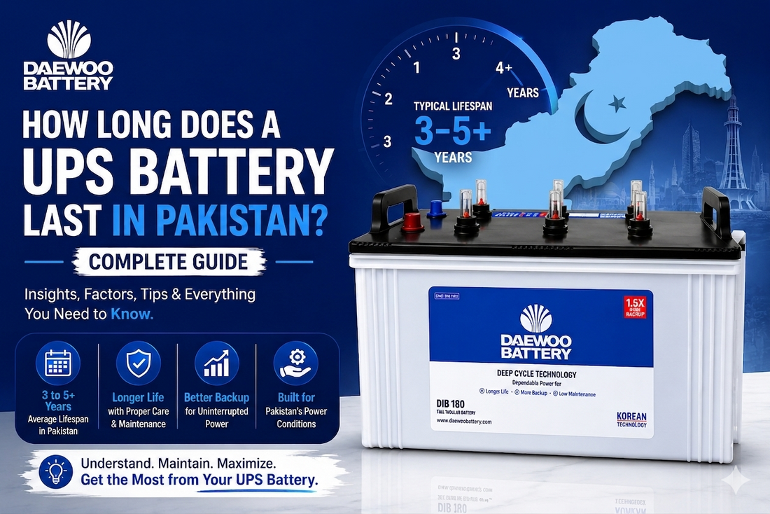 How Long Does a UPS Battery Last in Pakistan Guide