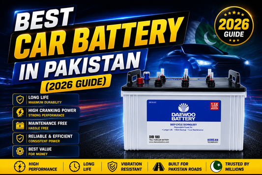 Best Car Battery in Pakistan 2026 | Top Picks