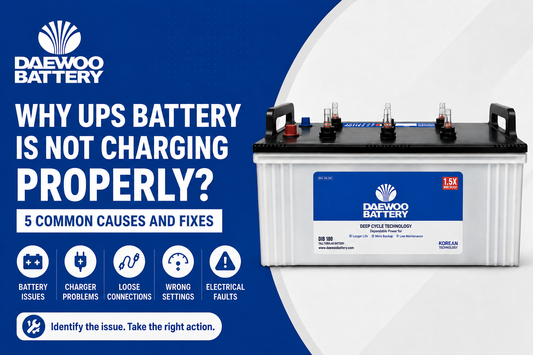 Why UPS Battery is Not Charging Properly: 5 Common Causes and Fixes