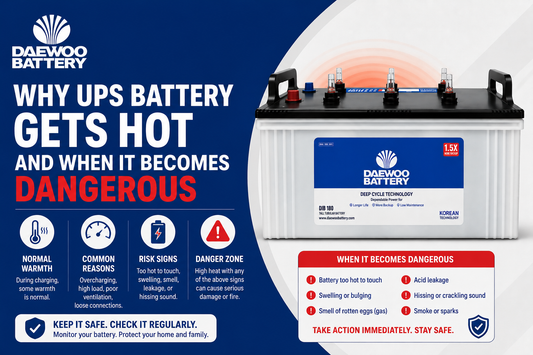 Why UPS Battery Gets Hot and When It Becomes Dangerous
