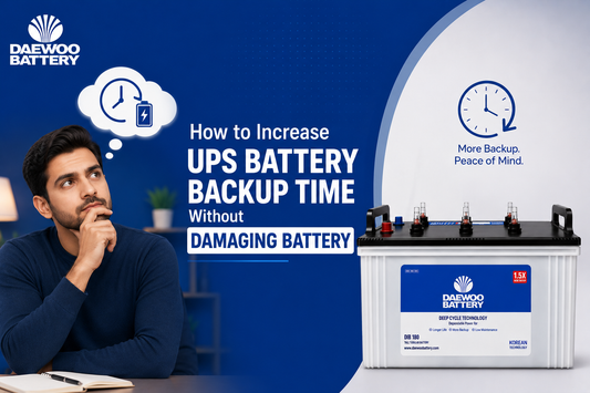 Safety Tips to make life longer of UPS Battery without damaging the battery